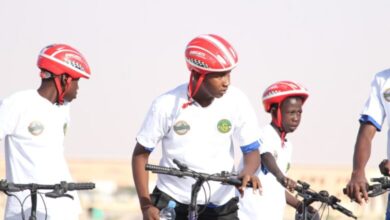 Photo de ORGANISATION DE LA COUPE DU MAIRE DE TEVRAGH ZEINA POUR LA COURSE CYCLISTE EN COLLABORATION AVEC LA FEDERATION NATIONALE DU CYCLISME