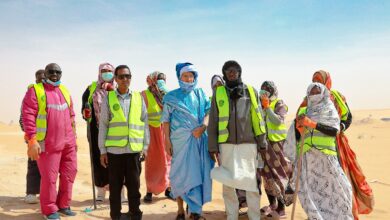 صورة بلدية تفرغ زينة تطلق حملة نظافة بمشاركة المجتمع المدني وشركة آرما باشراف السلطات الادارية