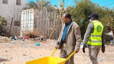 صورة بلدية تفرغ زينة تواصل حملات النظافة في أحياء المدينة