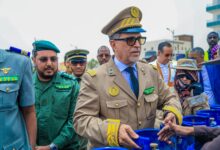 صورة والي نواكشوط الغربية يتفقد أسواق العاصمة