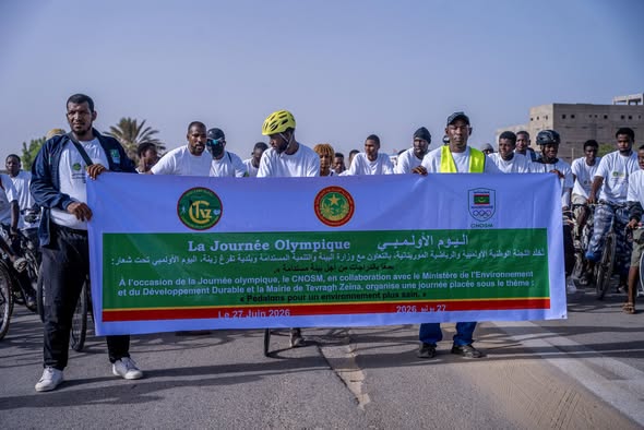 بلدية تفرغ زينة تطلق فعاليات اليوم الأولمبي تحت شعار: «لنَقُدْ دراجاتنا من أجل بيئة أفضل»