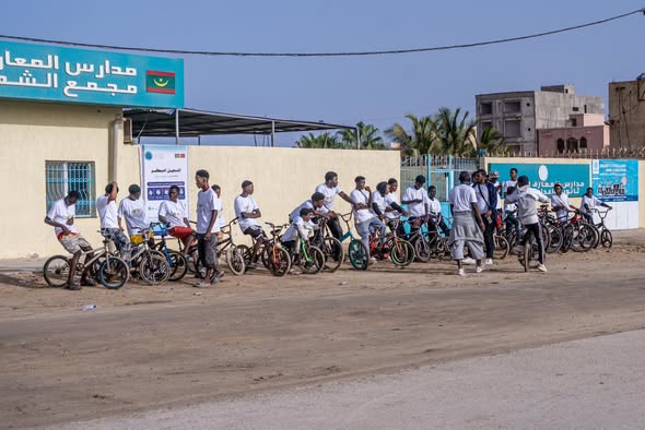 بلدية تفرغ زينة تطلق فعاليات اليوم الأولمبي تحت شعار: «لنَقُدْ دراجاتنا من أجل بيئة أفضل»