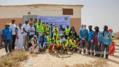 صورة بلدية تفرغ زينة تنظم حملة نظافة واسعة بحي أغنودرت