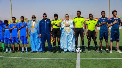 صورة انطلاق النسخة الثانية من بطولة كأس عمدة بلدية تفرغ زينة لكرة القدم