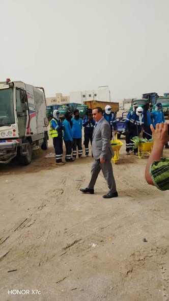 بلدية تفرغ زينة تشارك في حملة النظافة الكبرى